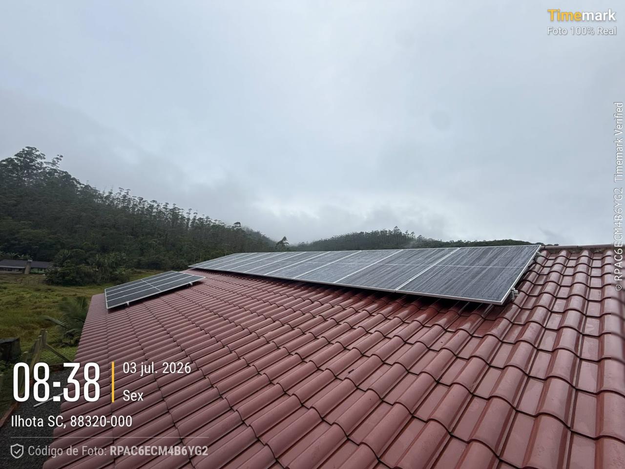 Instalação de energia solar da First Sun — Obra nº 09 • instalação concluída