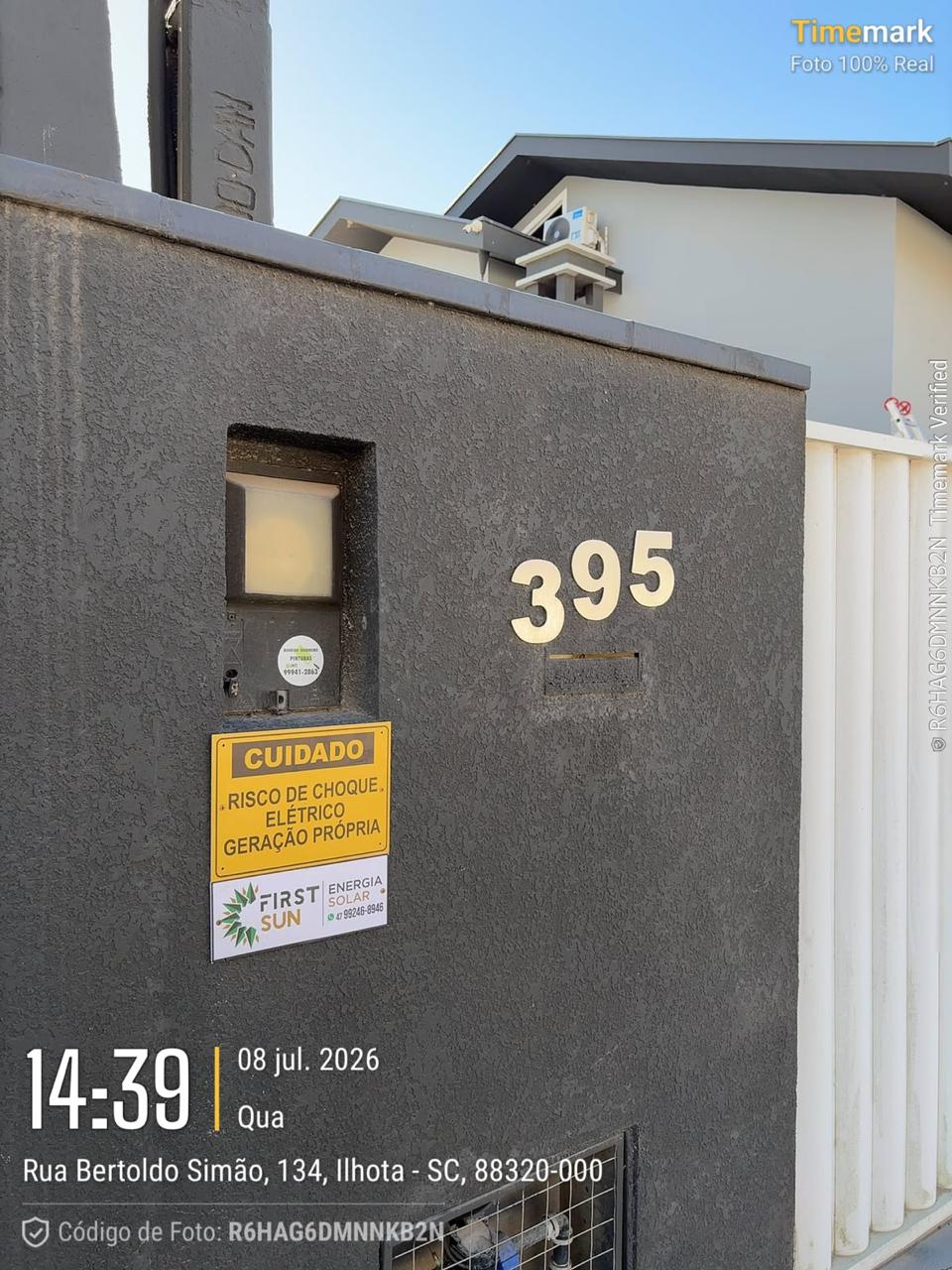 Instalação de energia solar da First Sun — Obra nº 12 • instalação concluída