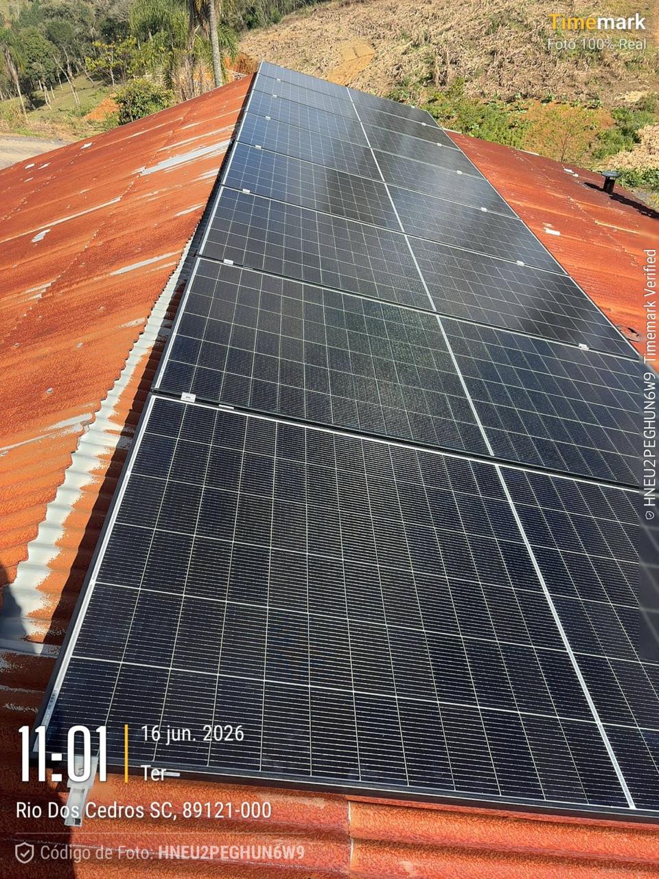 Instalação de energia solar da First Sun — Obra nº 03 • instalação concluída