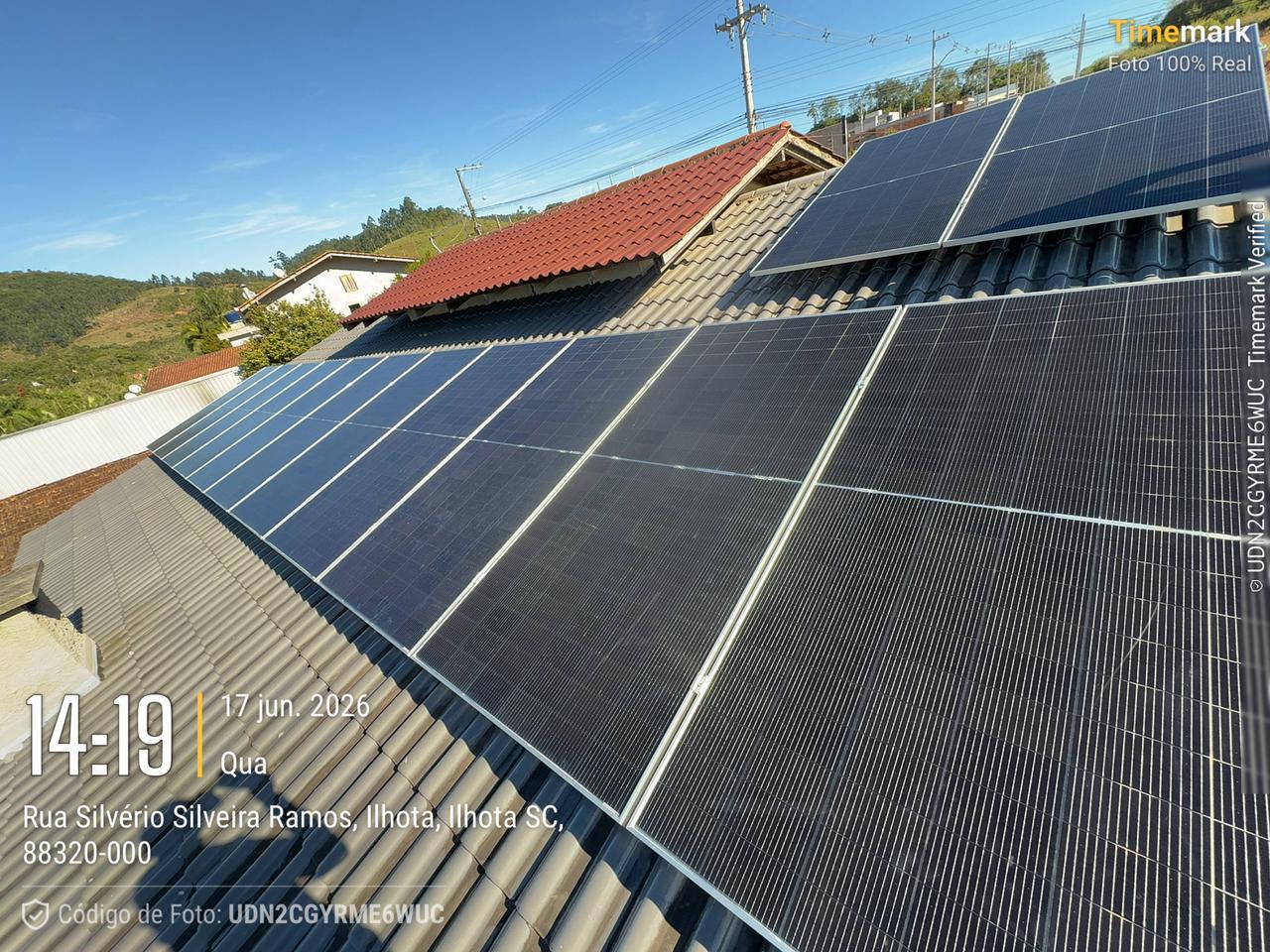 Instalação de energia solar da First Sun — Obra nº 05 • instalação concluída